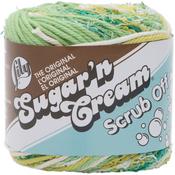 Greens - Lily Sugar'n Cream Yarn - Scrub Off