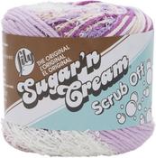 Pretty Purple - Lily Sugar'n Cream Yarn - Scrub Off