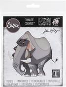 Clarence, Colorize - Sizzix Thinlits Dies By Tim Holtz