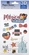 Magical Memories - Paper House 3D Stickers