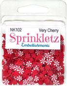 Very Cherry - Buttons Galore Sprinkletz Embellishments 12g