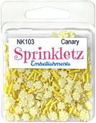 Canary - Buttons Galore Sprinkletz Embellishments 12g