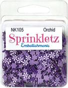 Orchid - Buttons Galore Sprinkletz Embellishments 12g
