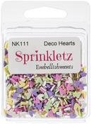 Deco Hearts - Buttons Galore Sprinkletz Embellishments 12g