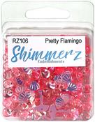 Pretty Flamingo - Buttons Galore Shimmerz Embellishments 18g