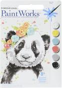 Panda - Paint Works Paint By Number Kit 8"X10"