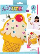 Ice Cream - Sew Cute! Felt Backpack Clip Kit
