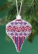 Amethyst Pearl (14 Count) - Mill Hill Counted Cross Stitch Ornament Kit 2.5"X3.5"
