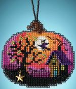 Bewitching Pumpkin (14 Count) - Mill Hill Counted Cross Stitch Ornament Kit 2.75"X2.5"
