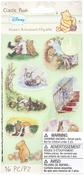 Classic Pooh Scenes - EK Disney Flat Stickers 2/Sheets