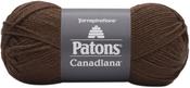 Rich Brown - Patons Canadiana Yarn - Solids