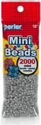 Gray - Mini Perler Beads 2000/Pkg