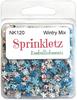 Wintry Mix - Buttons Galore Sprinkletz Embellishments 12g