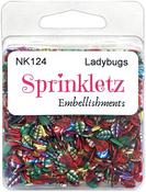 Ladybugs - Buttons Galore Sprinkletz Embellishments 12g
