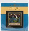 Sticks-Wish On A Star (14 Count) - Mill Hill Counted Cross Stitch Kit 7"X7"