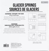 Glitter Glacier - Colorbok Specialty Paper 12"X12" 10/Pkg