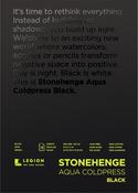 Black 140lb - Stonehenge Aqua Coldpress 5x7