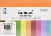 Carnival - Colorbok Paper 4.5"X6.5" 180/Pkg