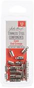9.5mm - Stainless Steel Cord End Crimp 20/Pkg