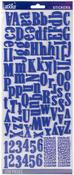 Foam - Blue - Sticko Alphabet Stickers 208/Pkg