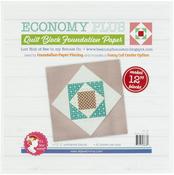 12" Economy Plus From Lori Holt - It's Sew Emma Quilt Block Foundation Paper