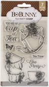 Tea Party - BoBunny Clear Stamps 4"X6"
