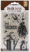 Just Because - BoBunny Clear Stamps 4"X6"
