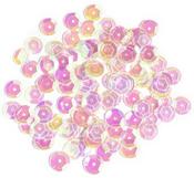 Crystal Iridescent, 10mm 120/Pkg - Cupped Sequins