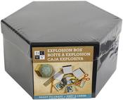 Black - DCWV Hexagon Explosion Box
