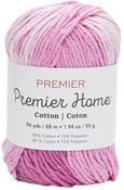 Pink Strpe - Premier Yarns Home Cotton Yarn - Multi