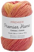 Orange Stripe - Premier Yarns Home Cotton Yarn - Multi