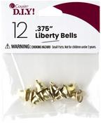 Gold - Liberty Bells .375" 12/Pkg