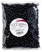 Opaque Black - Pony Beads 6mmx9mm 1,000/Pkg