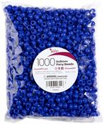 Opaque Blue - Pony Beads 6mmx9mm 1,000/Pkg