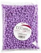 Opaque Purple - Pony Beads 6mmx9mm 1,000/Pkg