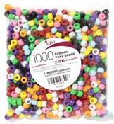Opaque Multicolor - Pony Beads 6mmx9mm 1,000/Pkg