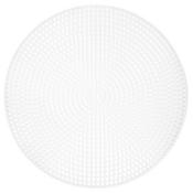 Circle Clear - Cousin Plastic Canvas Shape 7 Count 6"