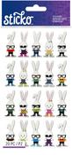 Hipster Bunnies - Sticko Stickers