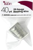 Silver - Beading Wire 28 Gauge 40yd