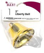 Gold - Liberty Bell 2" 1/Pkg