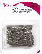 Nickel - Coiless Safety Pins