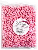 Opaque Light Pink - Pony Beads 6mmx9mm 720/Pkg