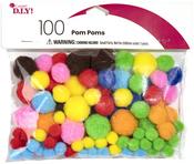 Multi - Pom-Pom Variety Pack 100/Pkg