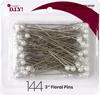 Pearl White - Floral Pins 3" 144/Pkg