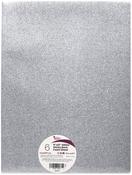Neutrals - Glitter Sticky Back Foam Sheets 9"X12" 6/Pkg