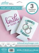 For Stretchy Light Fabrics - Jolee's Easy Image Transfer Sheets 8.5"X11" 3/Pkg