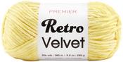 Yellow - Premier Yarns Retro Velvet Yarn