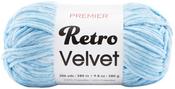 Blue - Premier Yarns Retro Velvet Yarn