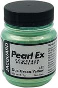 Duo Green-Yellow - Jacquard Pearl Ex Powdered Pigment .5oz