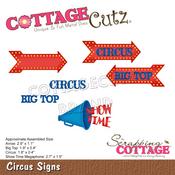Circus Signs .4" To 2.9" - CottageCutz Dies